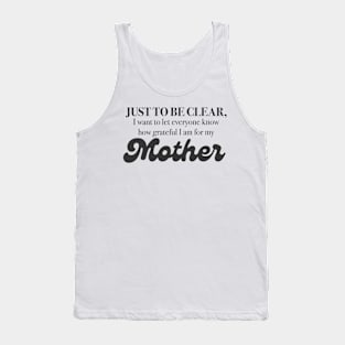 Grateful Mother Tank Top